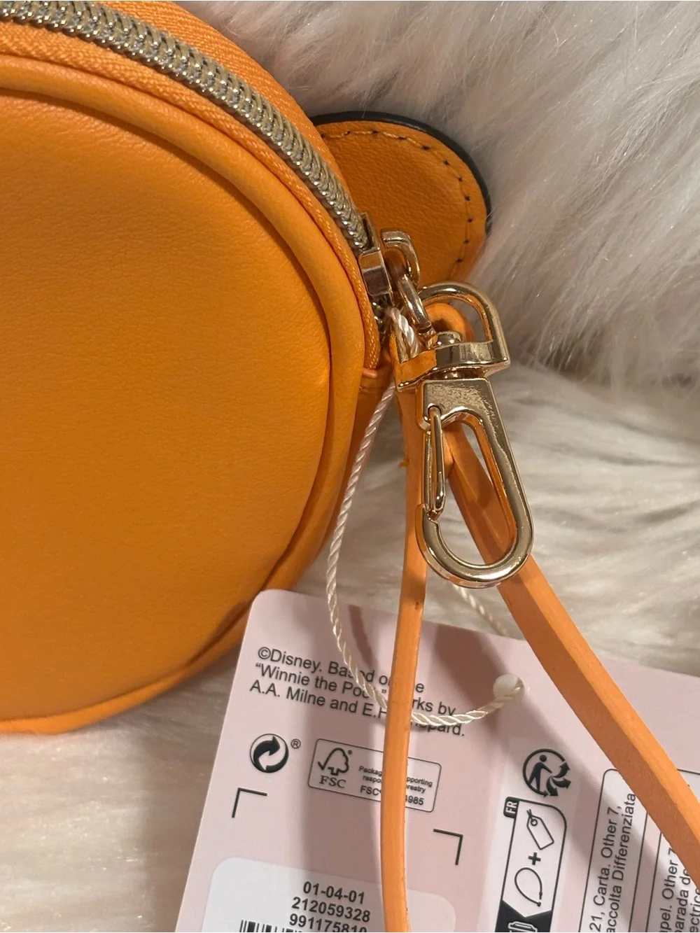 Disney Winnie The Pooh, Tigger Zip Coin Purse Wristlet Primark NEW